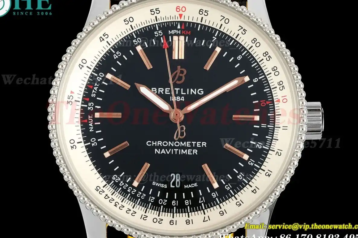 Navitimer 1 41mm SS LE Black Dial TF A2824