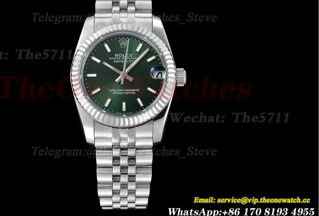 Datejust 31mm 278274 SS SS Green Dial GDF MY8215