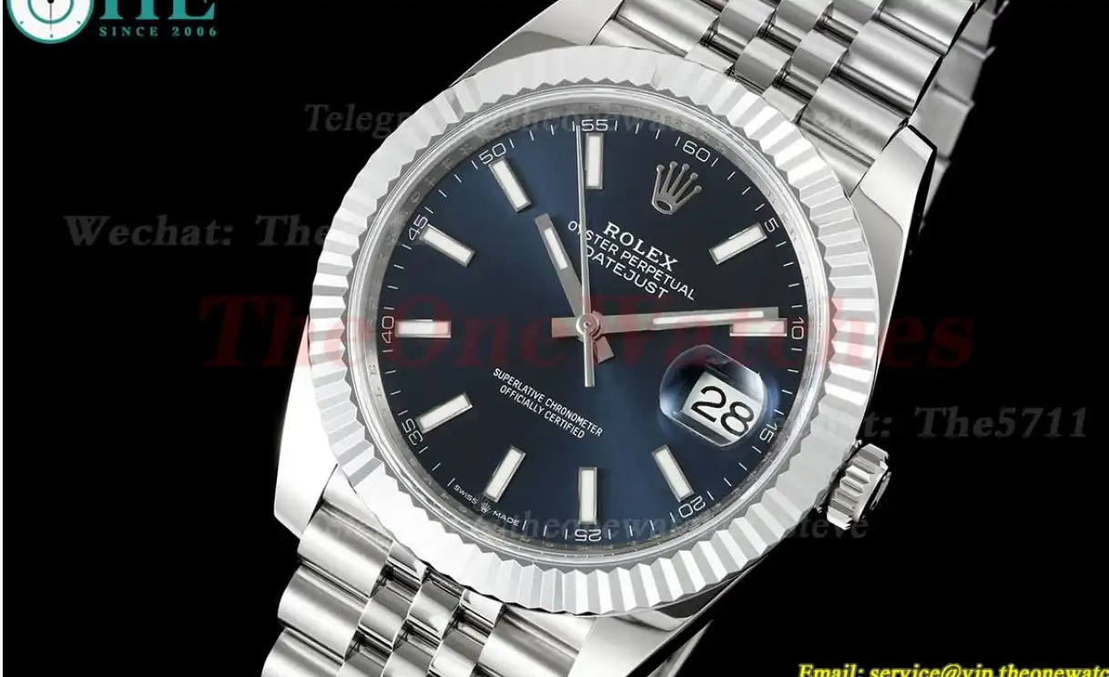 Datejust 126334 41mm Jub SS SS Blue Dial JQF VR3235