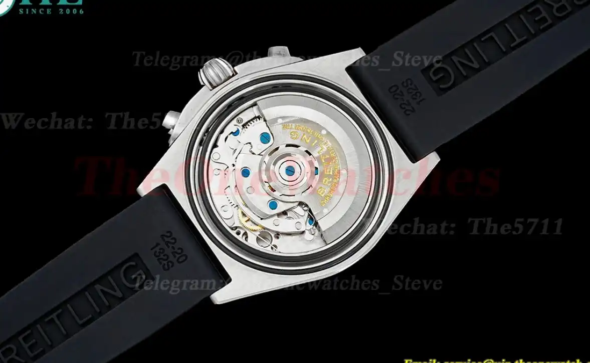 Chronomat B01 42MM SS RU Ice Blue Blk TF A7750