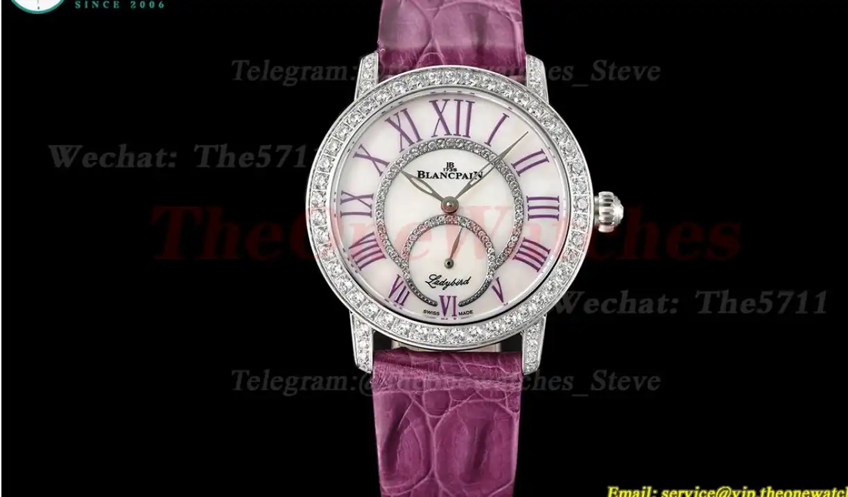 Ladybird Colors 35mm Dia Purple SS LE Mop Dial BLSF A23J