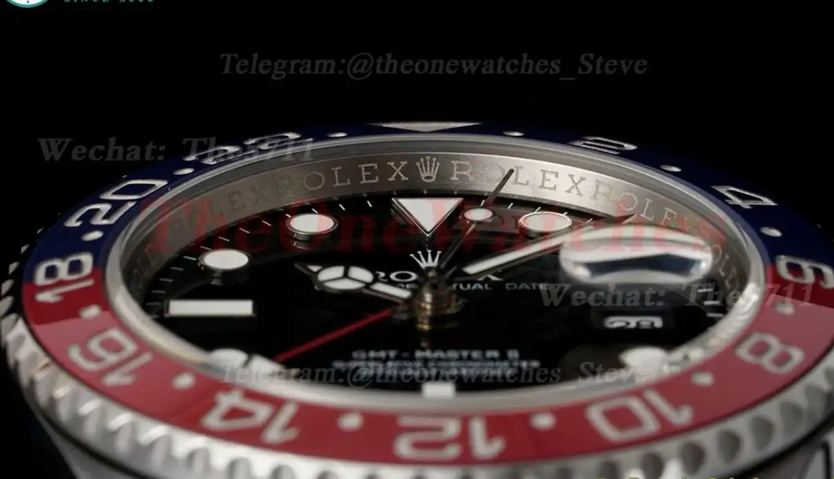 GMT Master II 126710 Pepsi Oys 40mm SS SS Black Dial EWEF VR3285