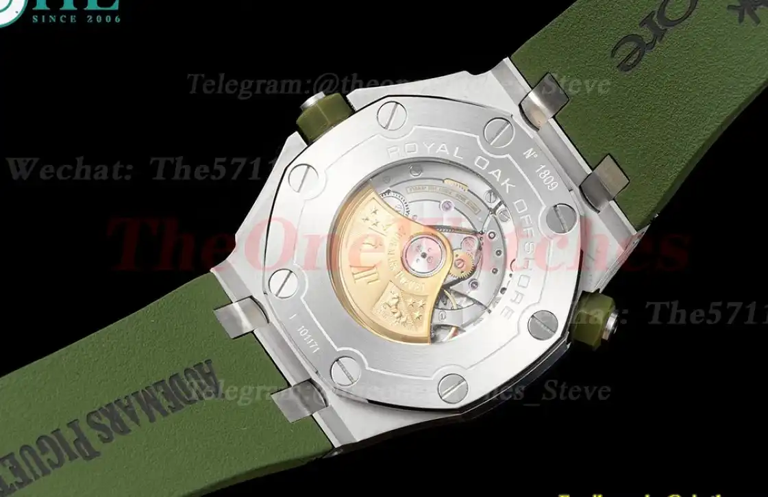 Royal Oak Offshore Diver 15710 42mm SS RU Green IPF SA3120 Super Clone