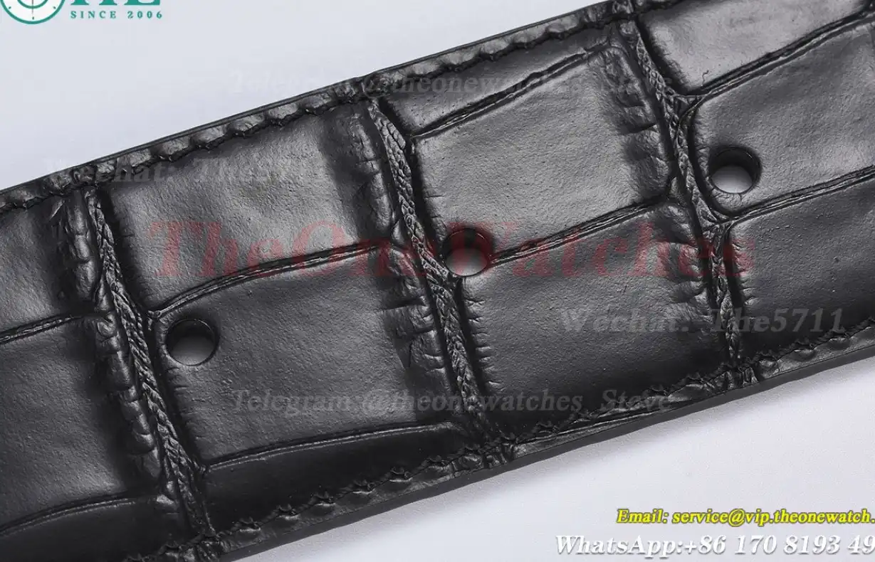 YG Hermes SS Buckle on Black Black Leather Belt 3.8cm