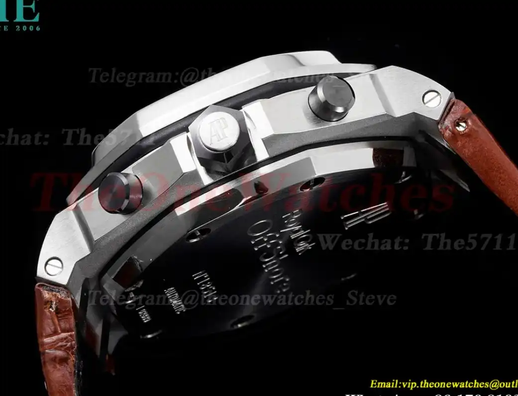 Royal Oak Offshore 42mm SS LE White Wht APF A7750