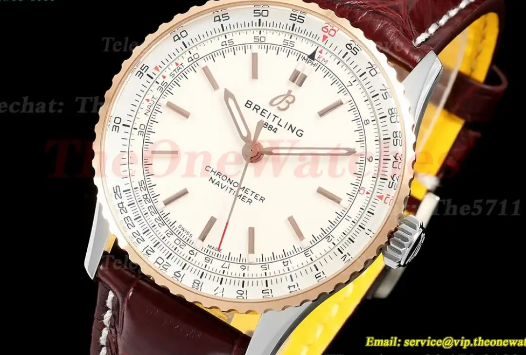 Navitimer 1 2024 41mm Date RG SS LE Cream Dial TF A2824