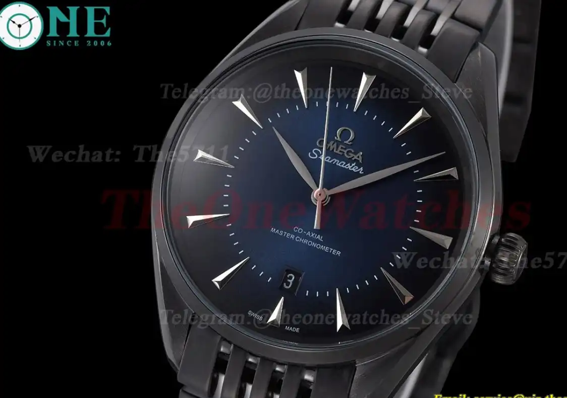 Seamaster 41mm PVD PVD Gradient Blue Dial GDF MY8215