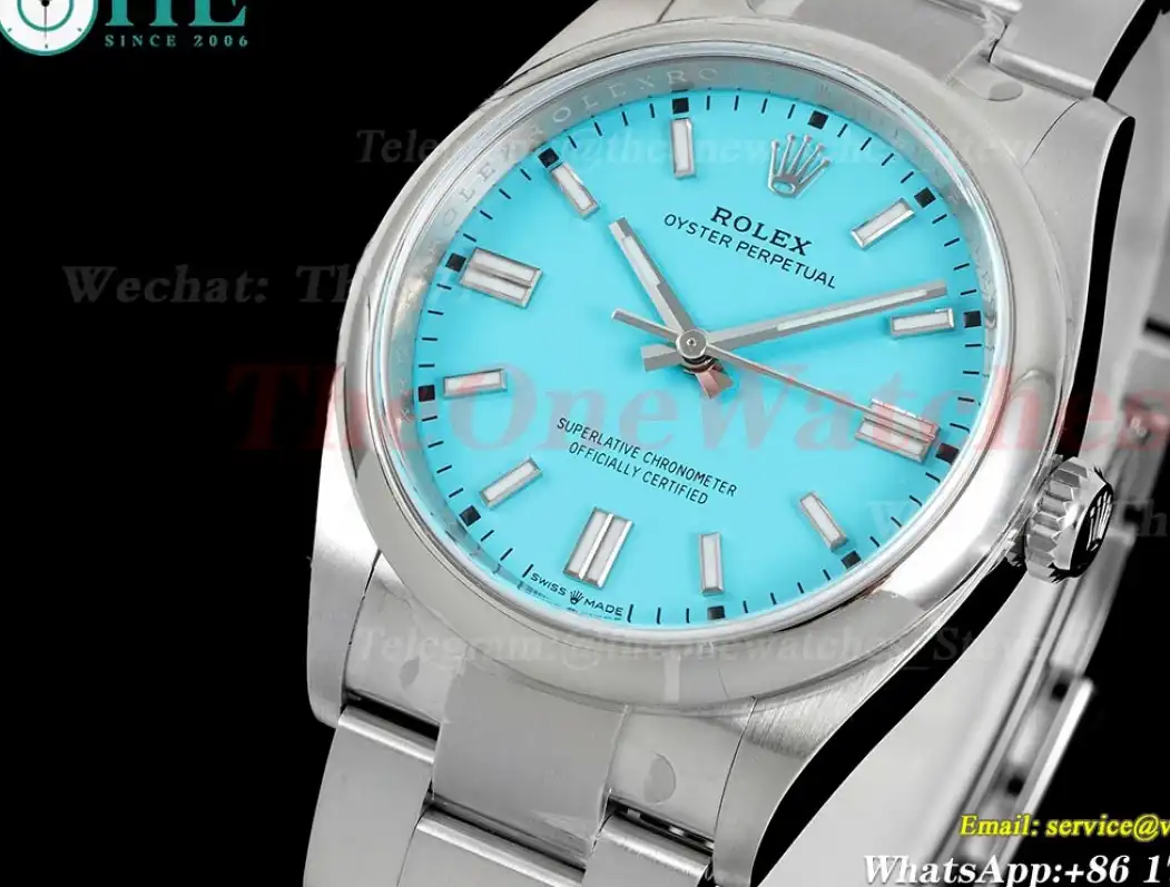 Oyster Perpetual 126000 36mm SS SS Tiffany Blue Dial Clean SH3230