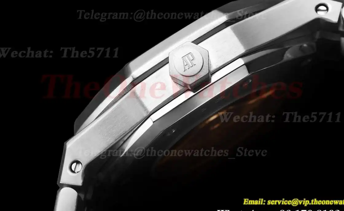 Royal Oak 15400 41mm SS SS White Dial GDF MY8215