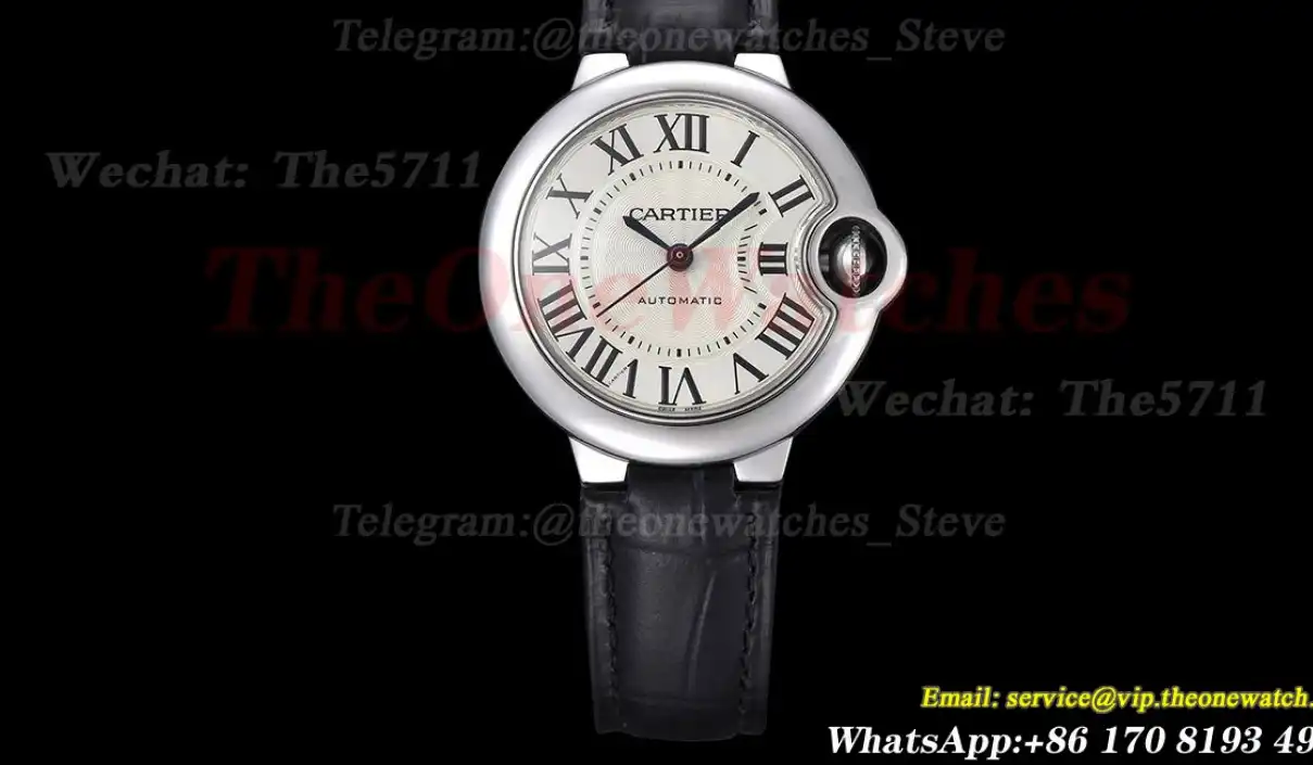 Ballon Bleu De Cartier 33mm SS LE White Dial GDF NH05