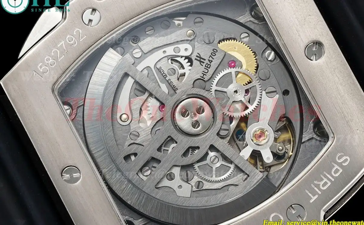 Spirit of Big Bang Chrono 42mm TI RU Skeleton Dial BBF A7750 Mod