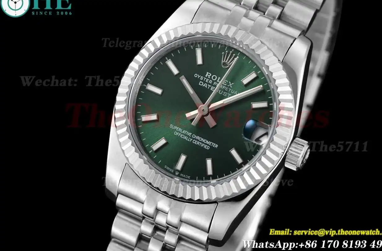 Datejust 31mm 278274 SS SS Green Dial GDF MY8215