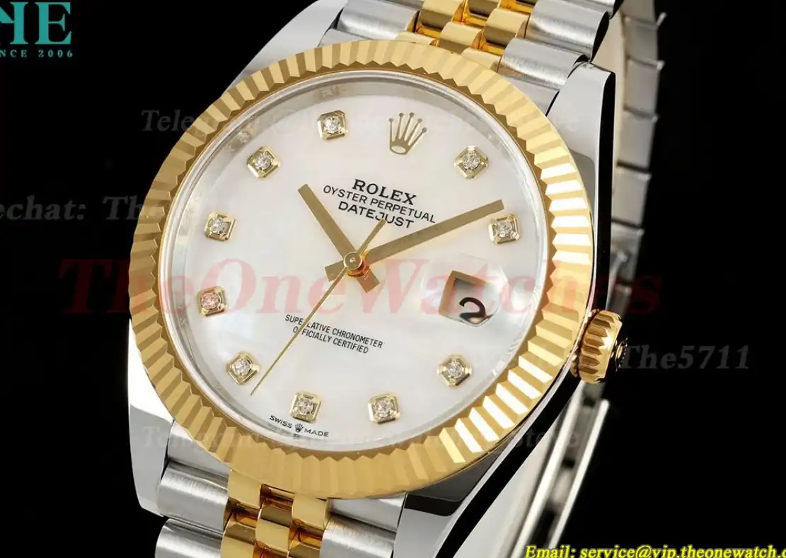 Datejust 126333 41mm Jub YG SS Mop Dia EWEF A3235