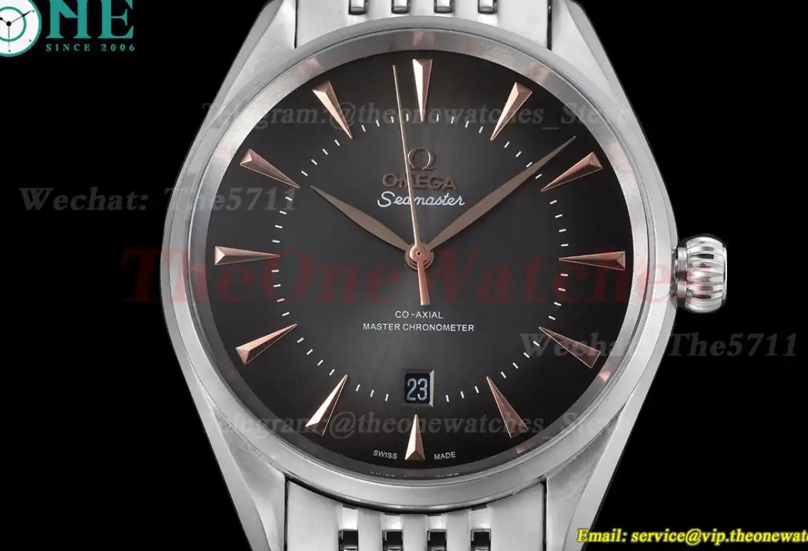 Seamaster 41mm SS SS Grey Dial GDF MY8215