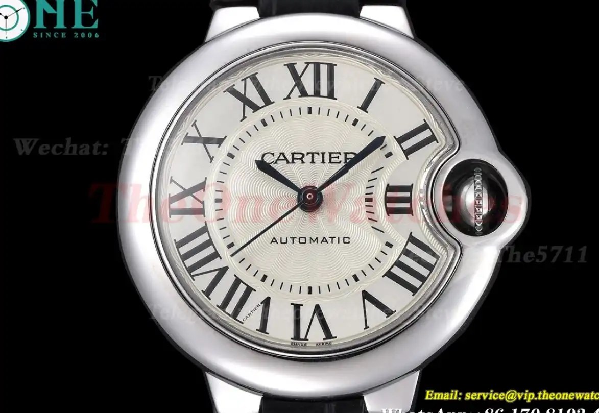 Ballon Bleu De Cartier 33mm SS LE White Dial GDF NH05