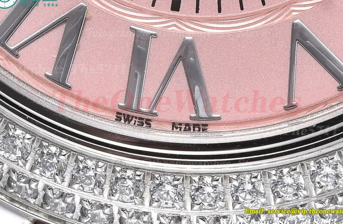 Ballon Bleu De Cartier 33mm Dia SS LE Pink Dial GDF NH05