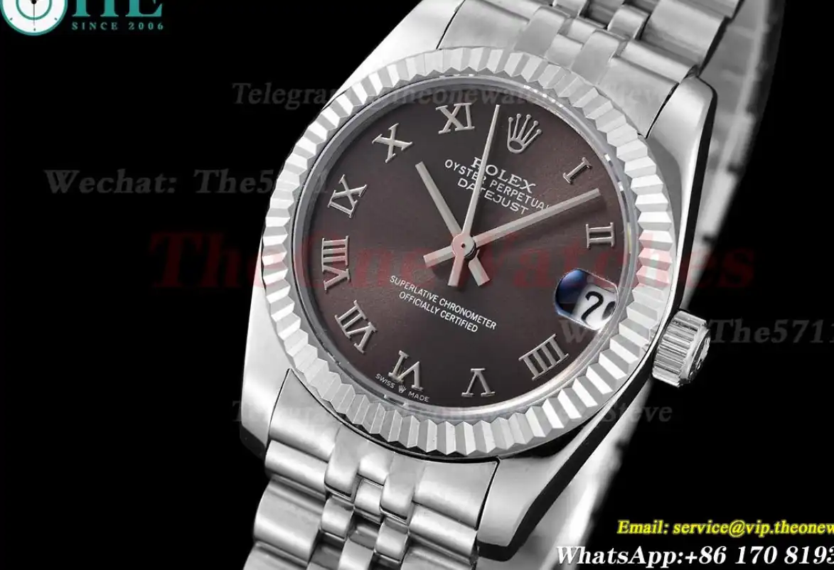 Datejust 31mm 278274 SS SS Brown Rmn GDF MY8215