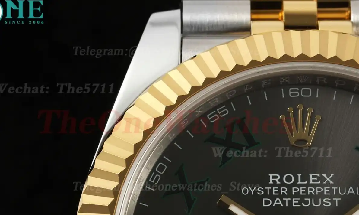 Datejust 126333 41mm Jub YG SS Grey Rmn EWEF A3235