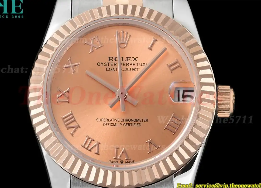 Datejust 28mm RG SS Rose Gold Rmn GDF MY8215