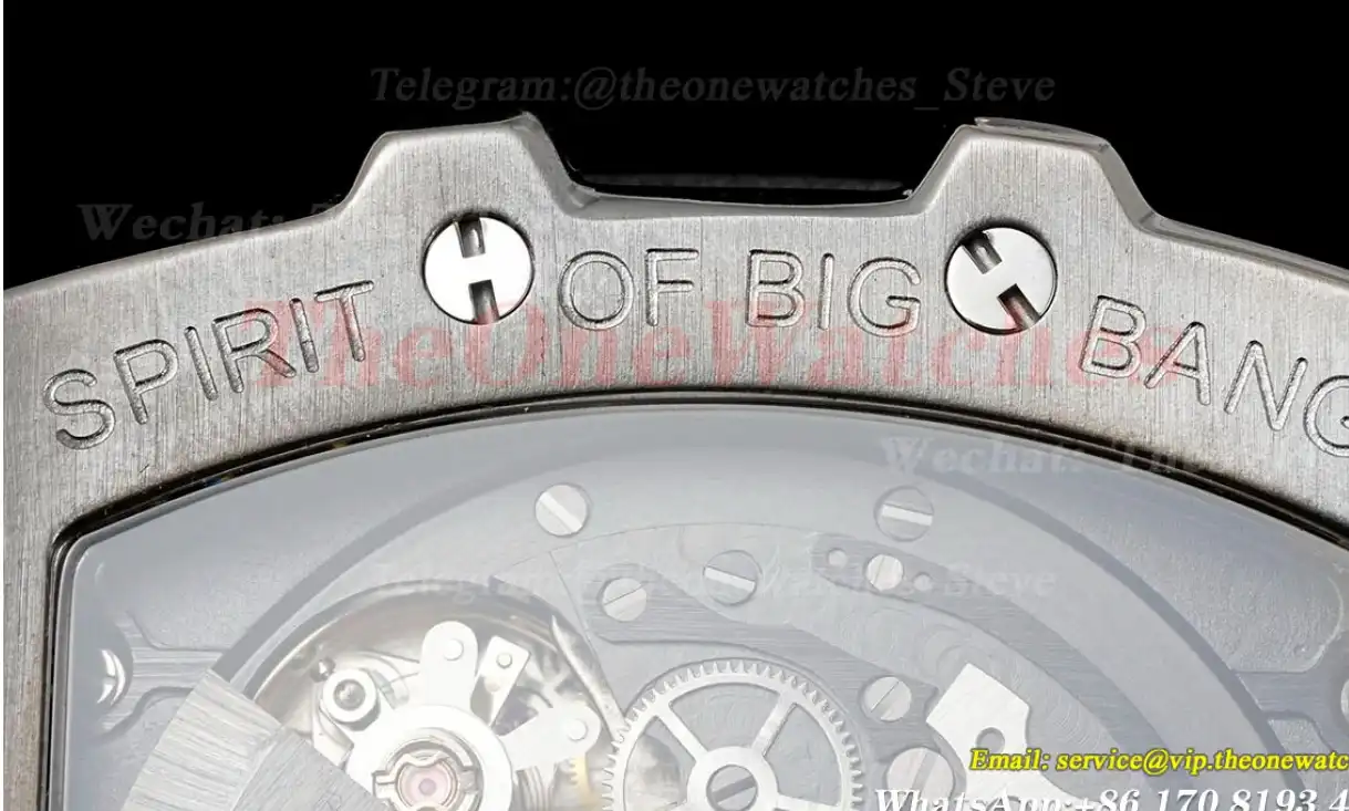 Spirit of Big Bang Chrono 42mm TI RU Skeleton Dial BBF A7750 Mod