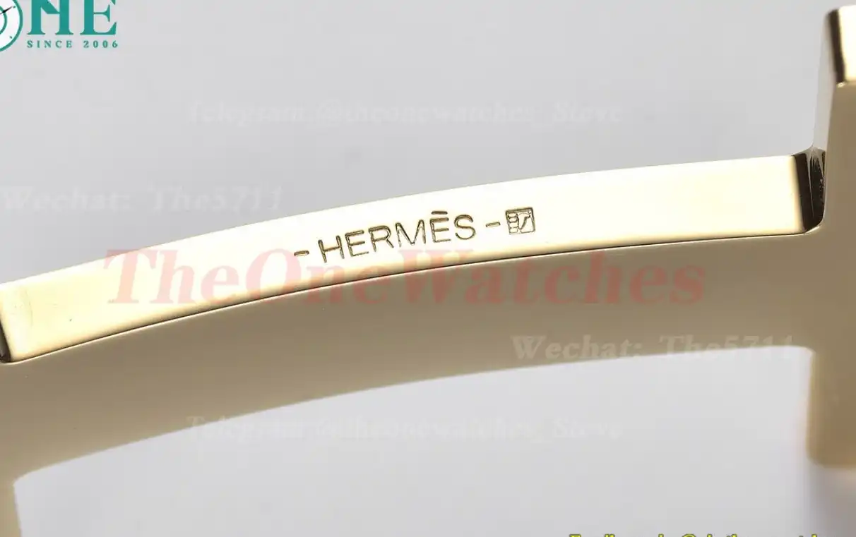 YG Hermes SS Buckle on Brownish Black Leather Belt 3.8cm