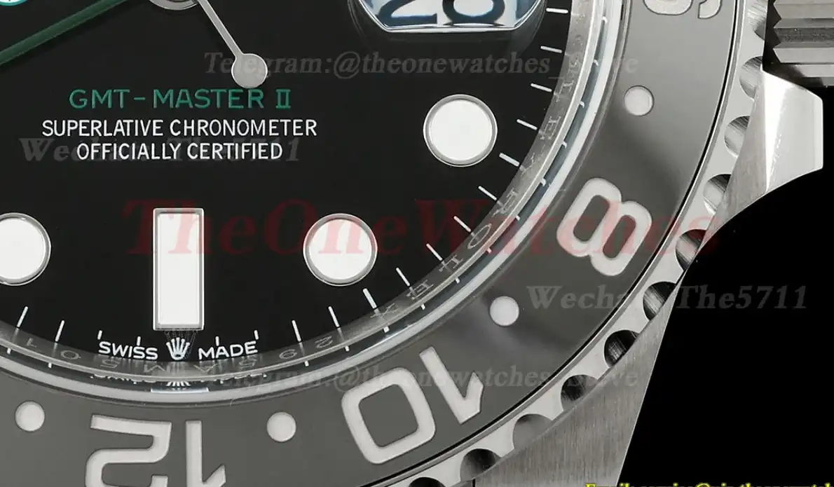 GMT Master II 126710 Bruce Wayne Oys 40mm SS SS Black Dial EWEF V2 SH3285