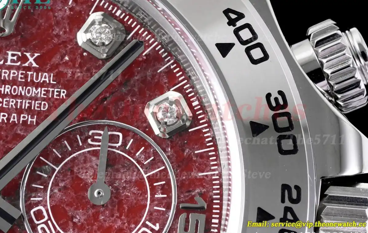 Daytona 116519 40mm SS RU Garnet Dial Clean DD4130