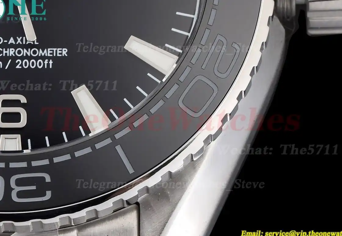 Seamaster 600m 43mm SS SS Black Dial GDF MY8215