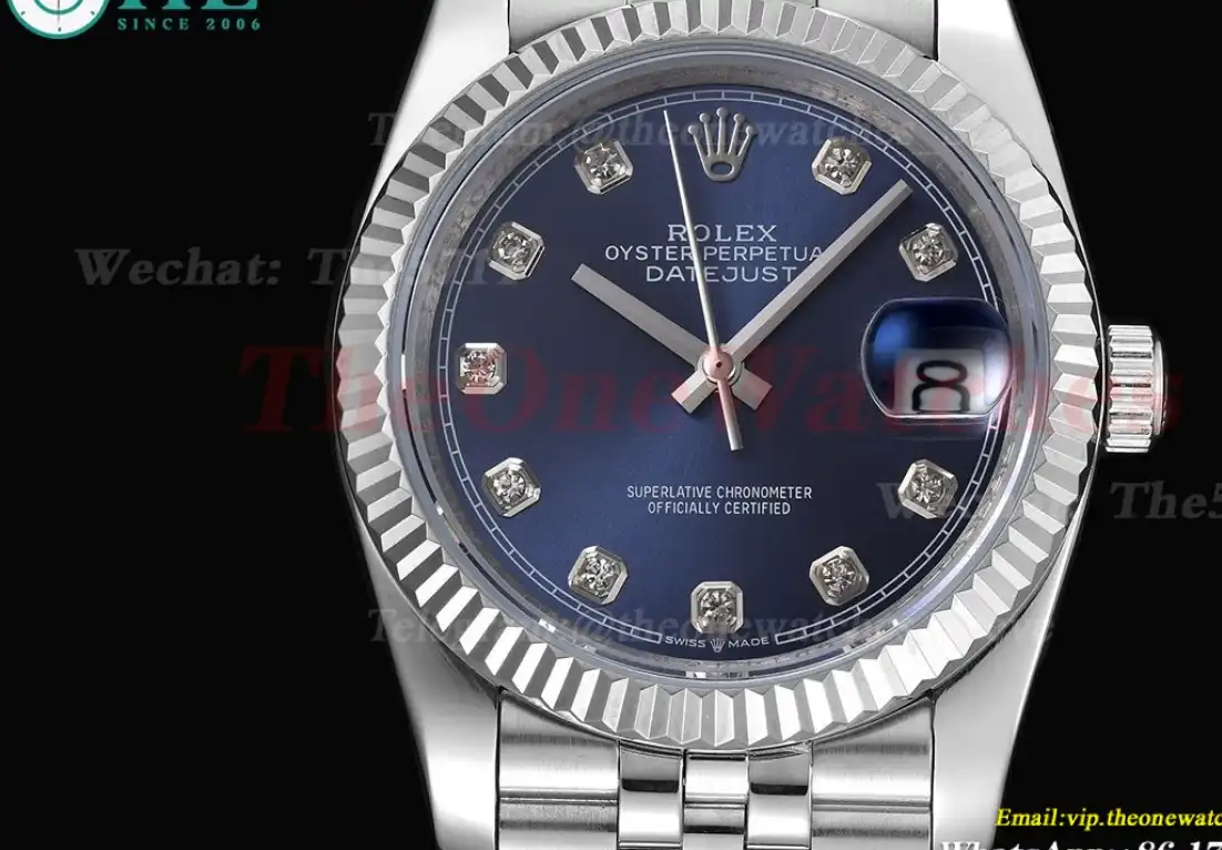 Datejust 126234 36mm Jub SS SS Blue Dial GDF MY8215