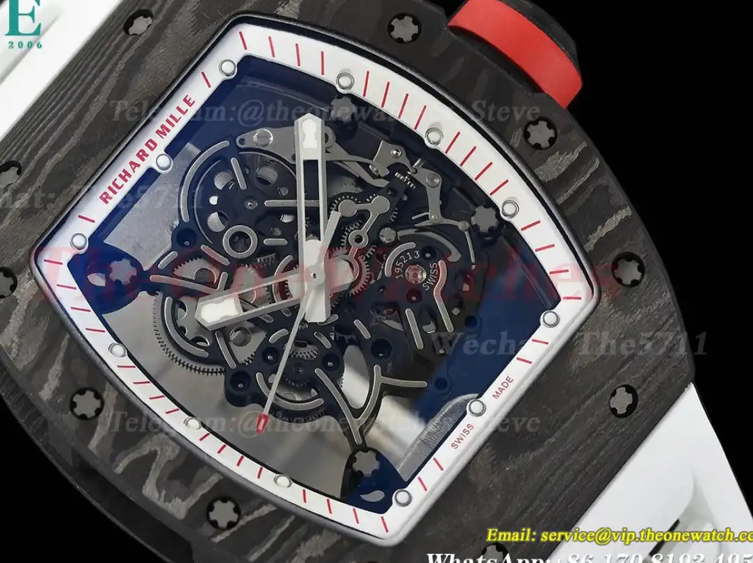 RM055 Red Crown NTPT RU Skeleton Dial APS RMUL2 Super Clone