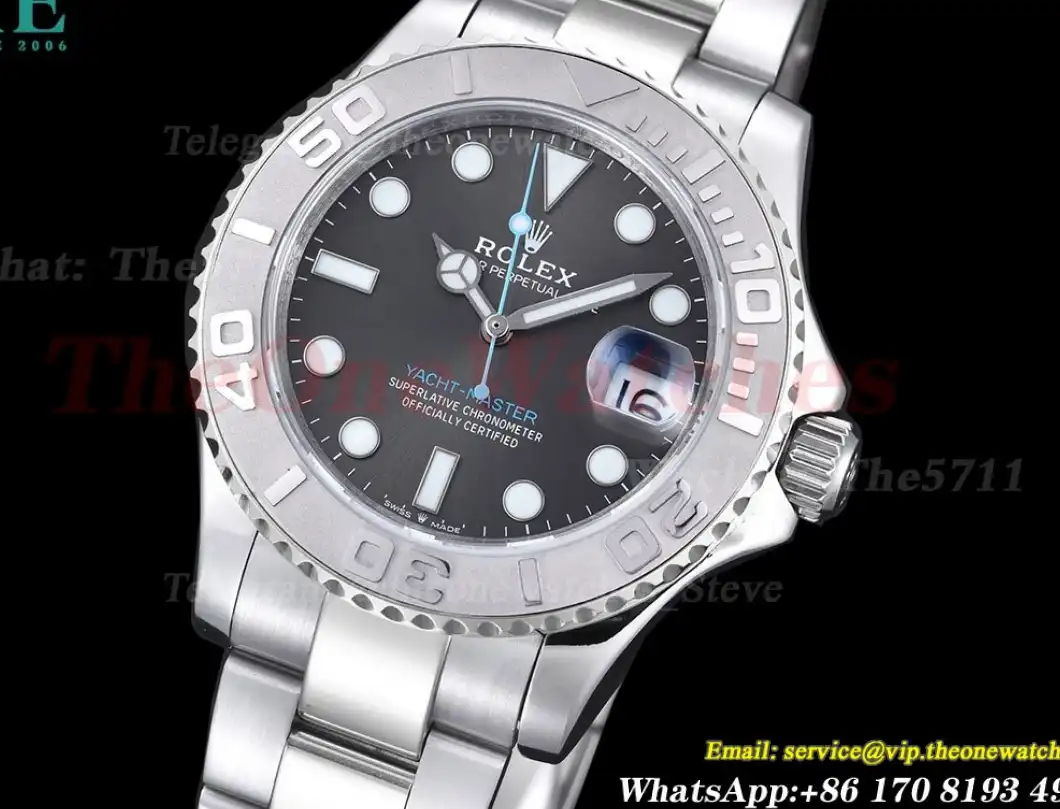 Yacht-Master 126622 40mm SS SS Grey Dot GDF MY8215