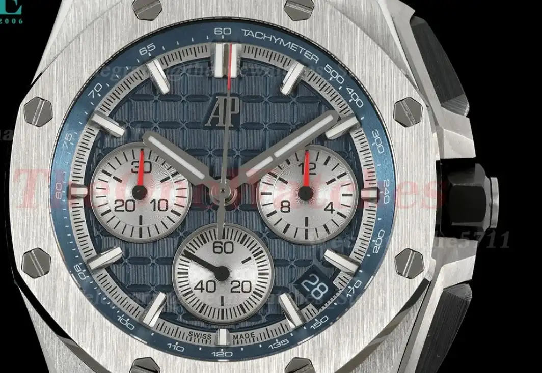 Royal Oak Offshore 26420 43mm SS RU Blue Wht APPF A4401