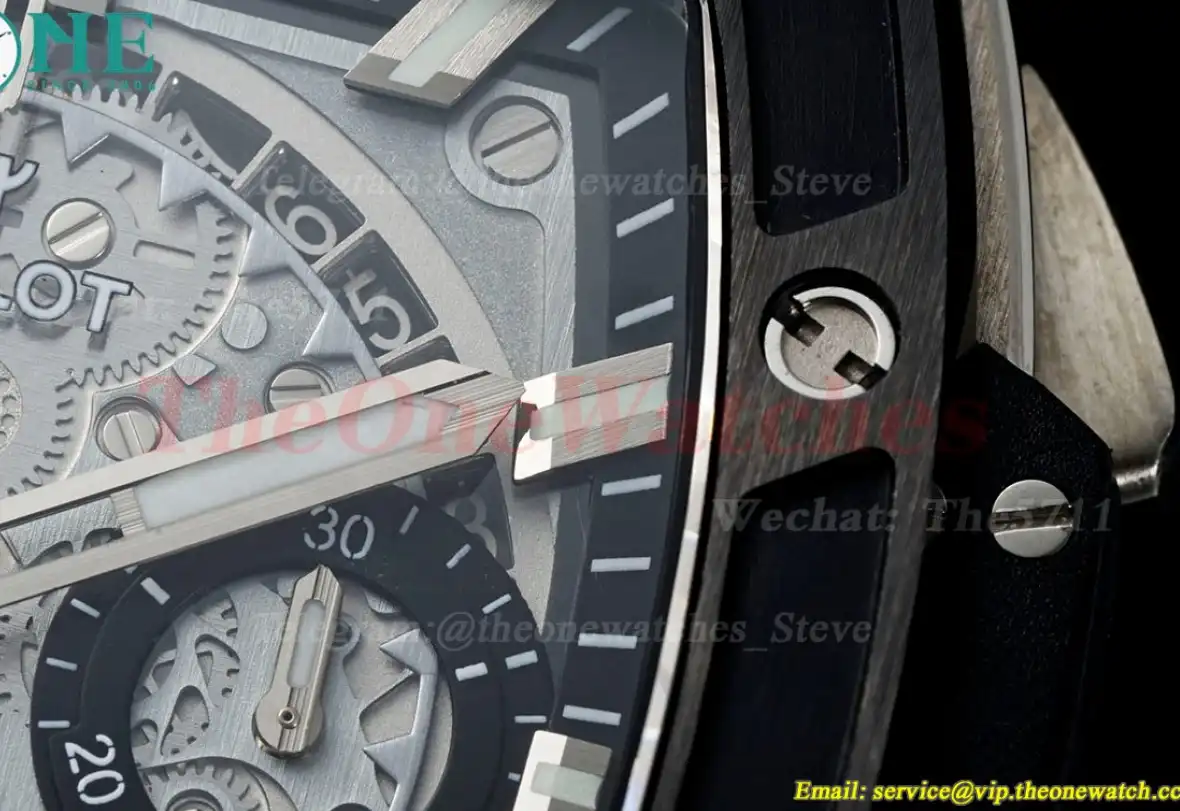 Spirit of Big Bang Chrono 42mm TI RU Skeleton Dial BBF A7750 Mod