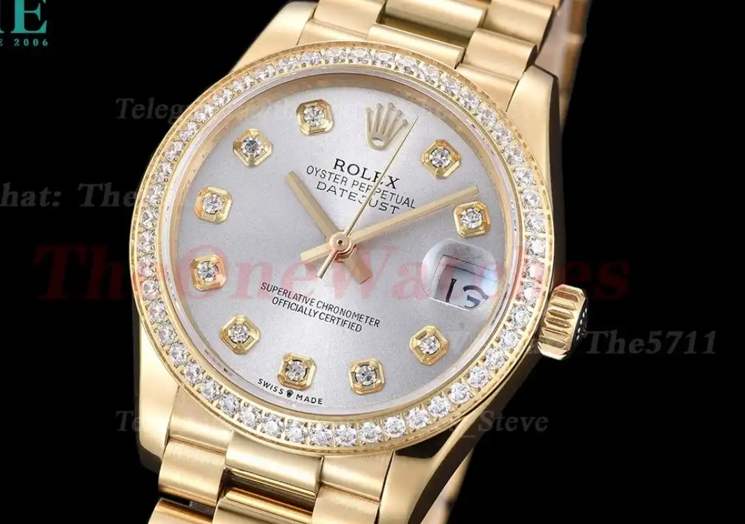 Datejust Ladies 31mm YG YG Silver Dial WF A2671