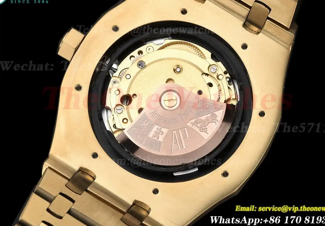 Royal Oak 41mm 1017 YG YG Gold Dial GDF MY8215