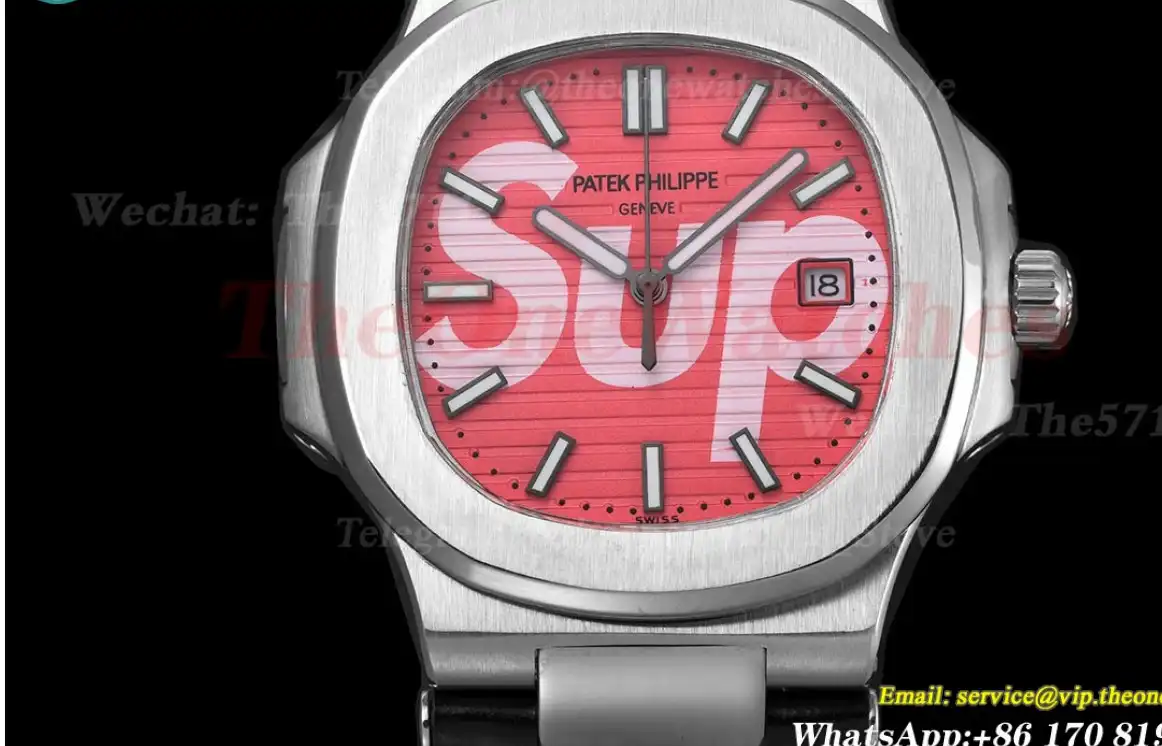 Nautilus 40mm SS LE Sup Red Dial GDF MY8215