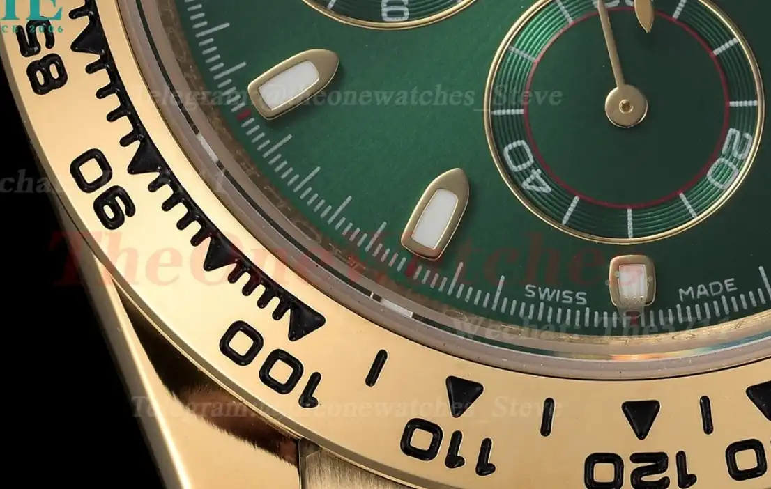 Daytona 40mm YG YG Green Dial GDF A3836