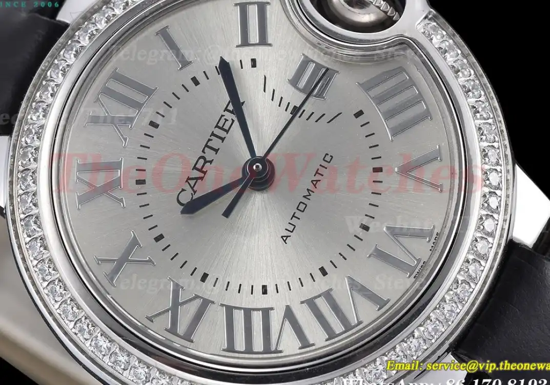 Ballon Bleu De Cartier 33mm Dia SS LE Silver Dial GDF NH05