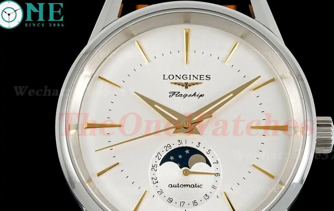 Flagship Heritage Moonphase 38.5mm SS LE White Dial APSF A2892