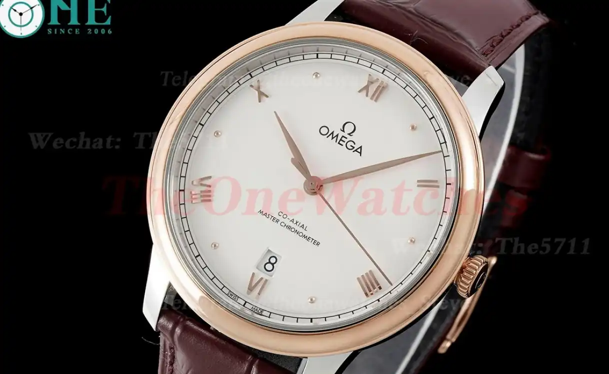 De Ville Prestige Date 40mm RG LE White Dial MKS A8800