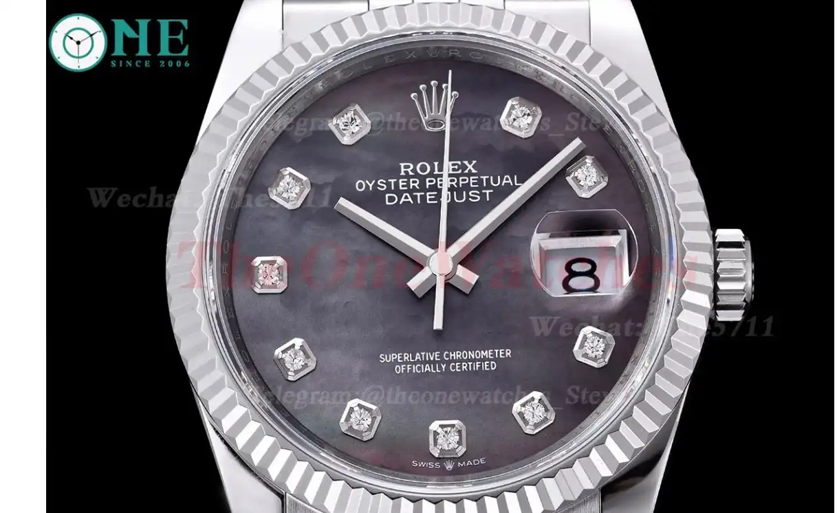 Datejust 126234 36mm Jubilee 904L SS SS Mop Dia GMF VR3235