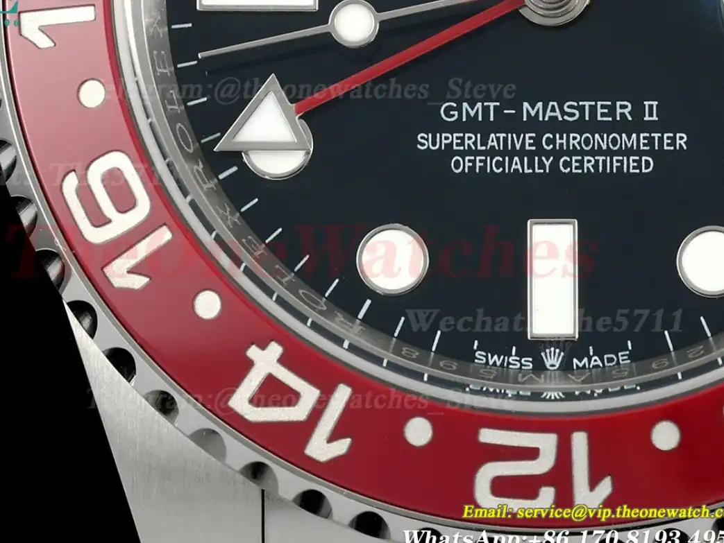 GMT Master II 126719 Oys 40mm SS SS Blue Dial EWEF V2 SH3285