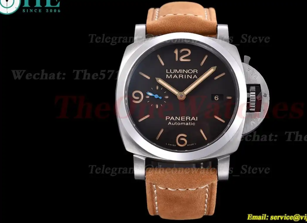 Luminor Marina PAM1351 44mm TI LE Brown Dial TTF P9010