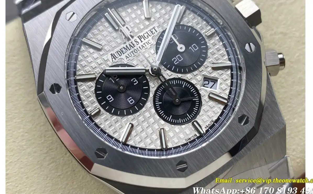 Royal Oak Chrono 26331ST 41mm SS SS White Blk APW+F DD4801