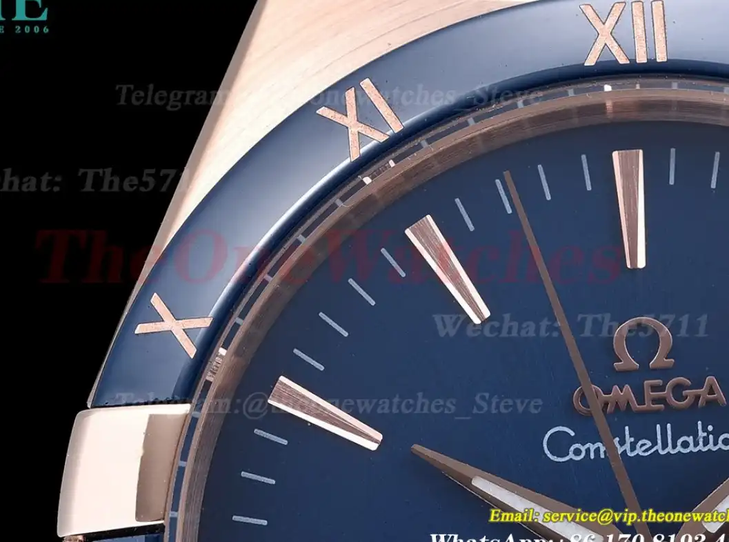 Constellation 41mm Blue Cer RG LE Blue Dial GDF MY8215