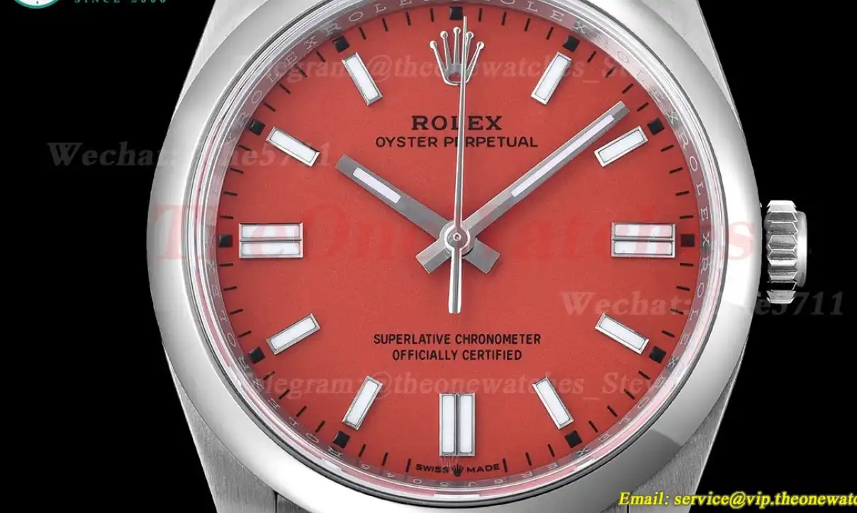 Oyster Perpetual 126000 36mm SS SS Red Dial EWF A3230