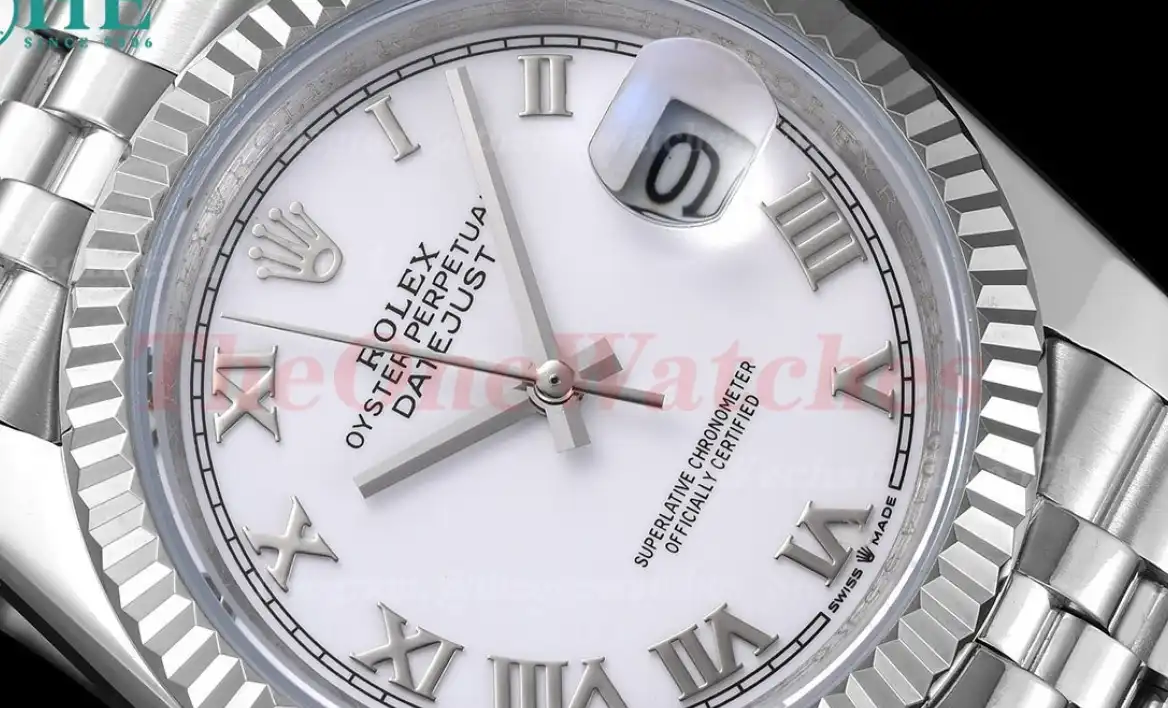 Datejust 126234 36mm Jub SS SS White Rmn GDF MY8215