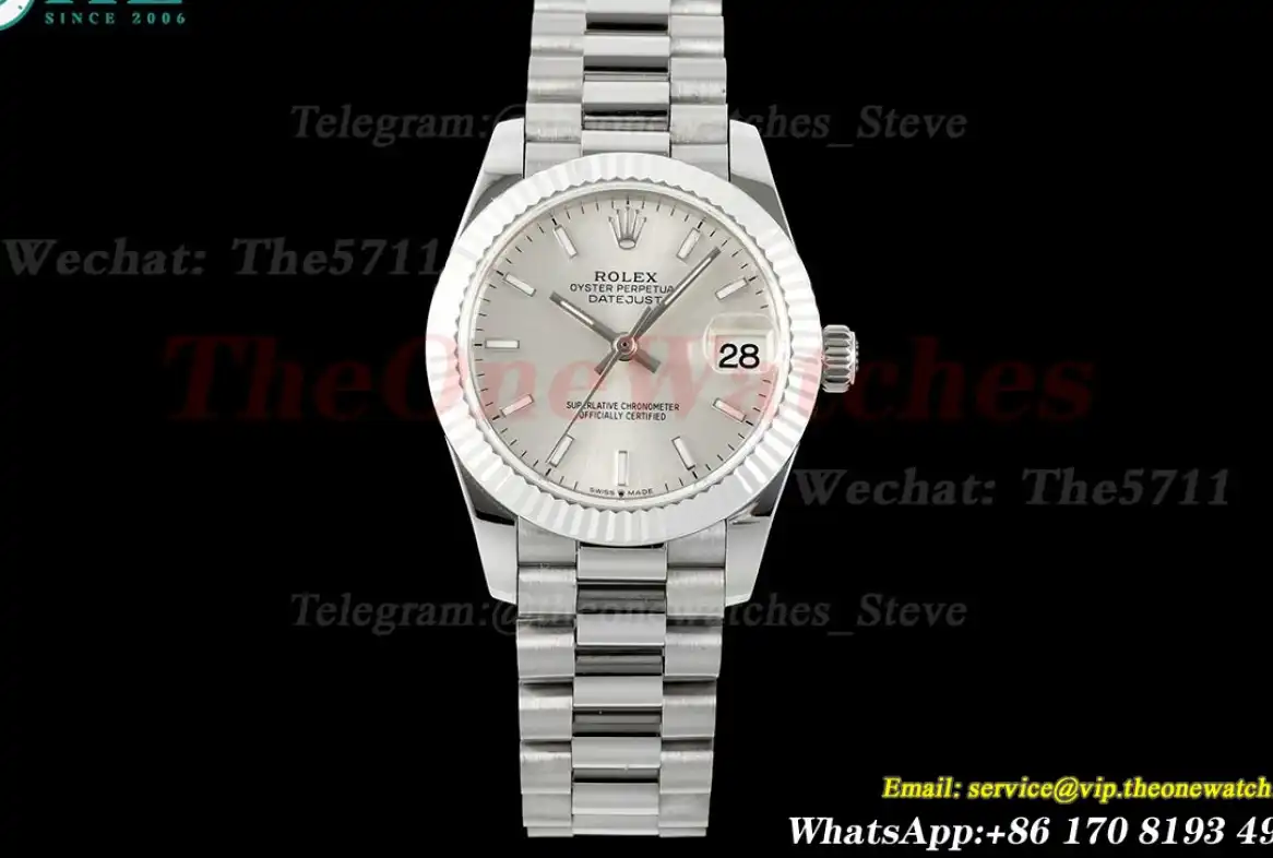 Datejust 278274 31mm Pres SS SS Silver Dial GMF A2824