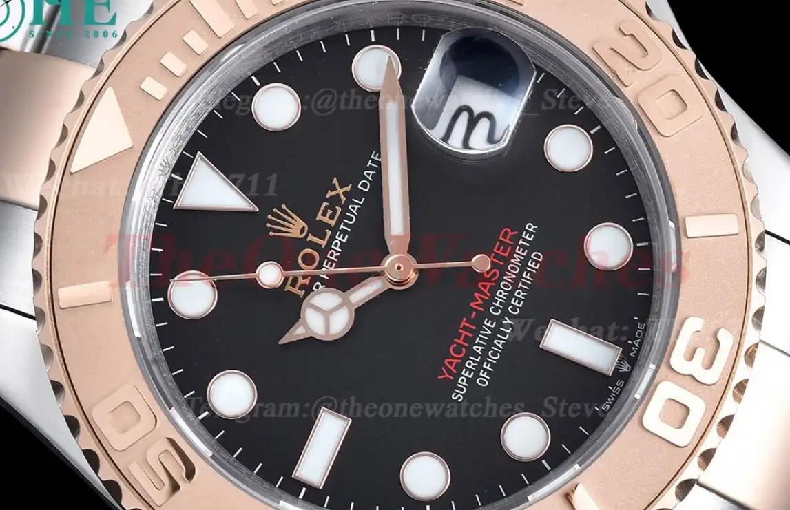 Yacht-Master 126621 40mm RG SS Black Dot GDF MY8215