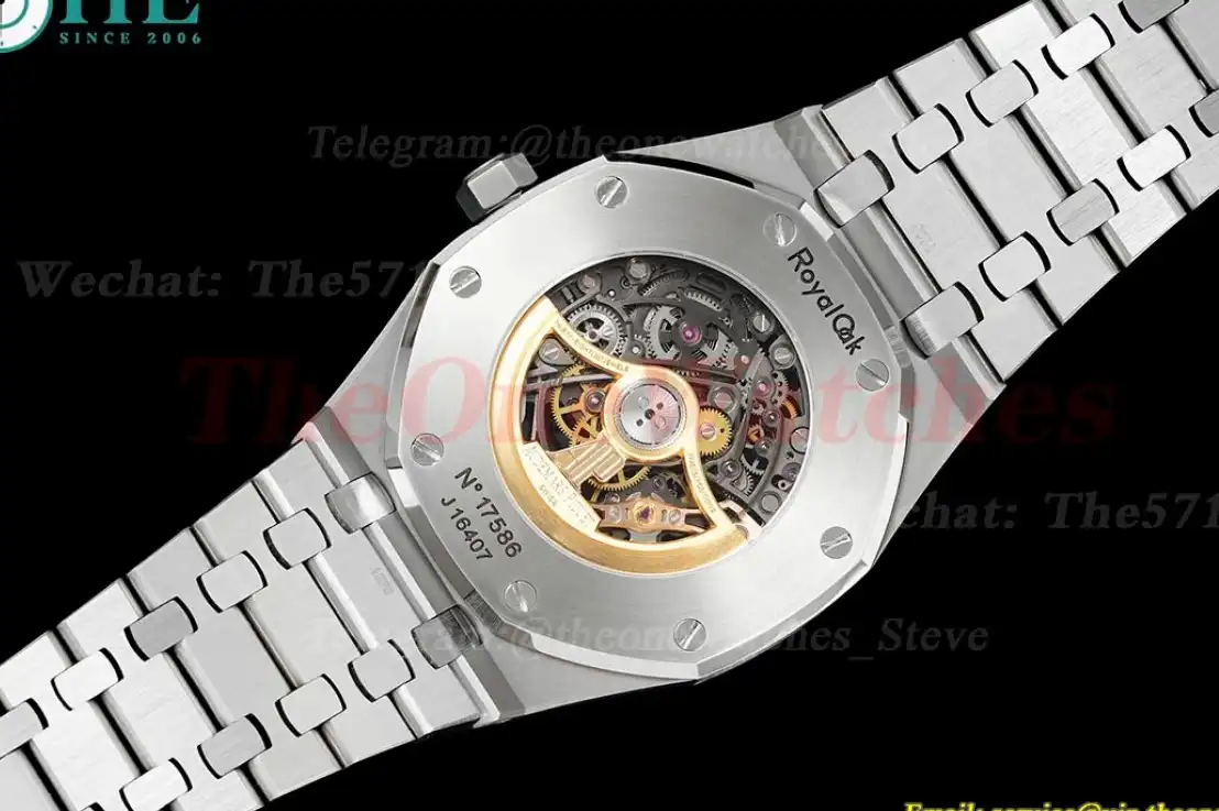 Royal Oak 15407 41mm SS SS Skeleton Dial THBF SH3132 V2 Super Clone